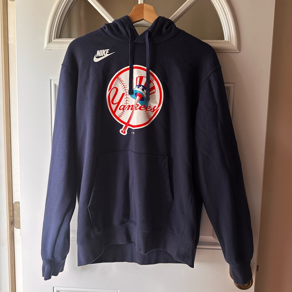 Nike Men's Dark Blue Yankees Hoodie